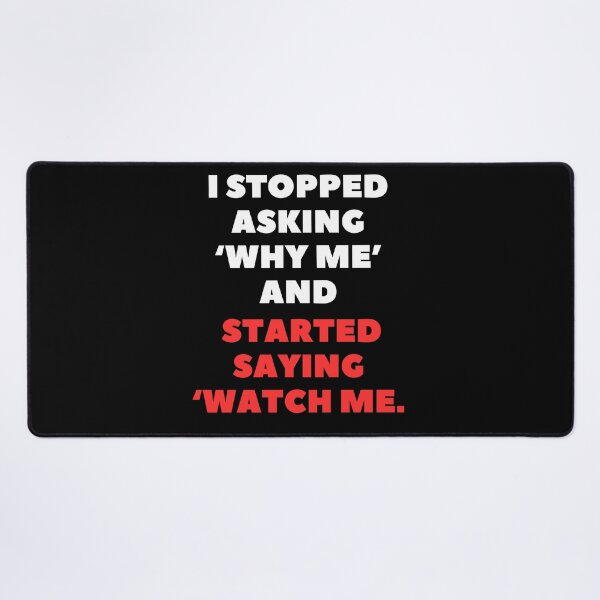 Item preview, Watch Me – Empowerment Quote for Fighters designed and sold by TeeTantra.