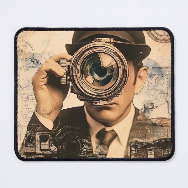 Item preview, Mechanical Eye, Steampunk Photographer with Camera Lens designed and sold by Jirka Svetlik, Studio Illuvision.