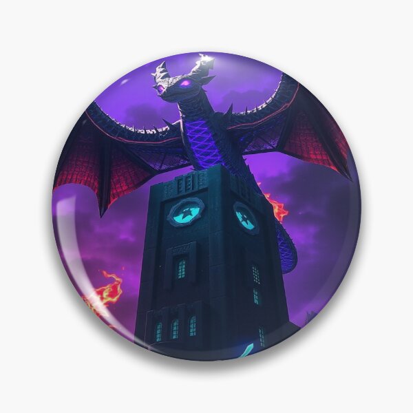 Item preview, The End Beckons – Ender Dragon Dark Fantasy Poster designed and sold by Thompika.
