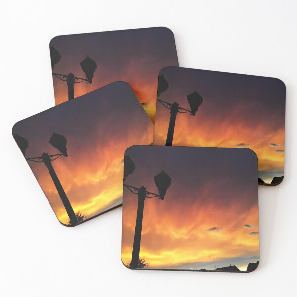 Item preview, Dramatic Sunset designed and sold by ShutterbugBttns.