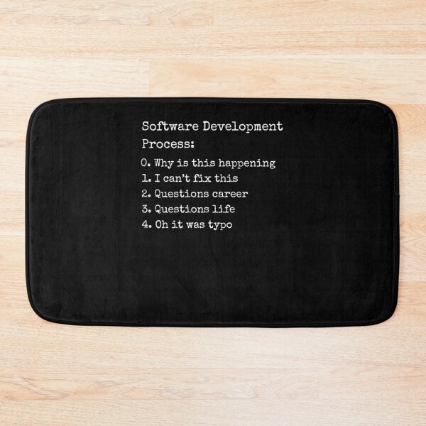 Item preview, Software development process Programmer funny coding coder designed and sold by snowry.