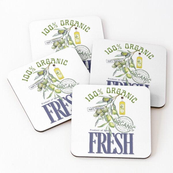 Item preview, 100% Organic and Fresh VINTAGE Olive Branch Illustration – Natural Foodie Apparel Design designed and sold by Thehatinthecat.