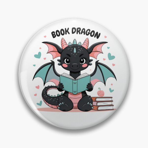 Item preview, Book Dragon designed and sold by NerdyRunner.