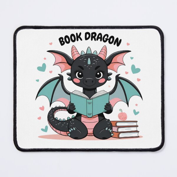 Item preview, Book Dragon designed and sold by NerdyRunner.