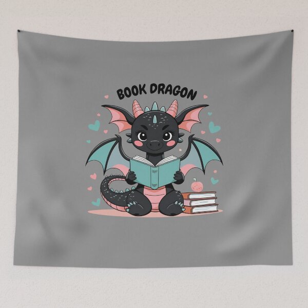 Item preview, Book Dragon designed and sold by NerdyRunner.