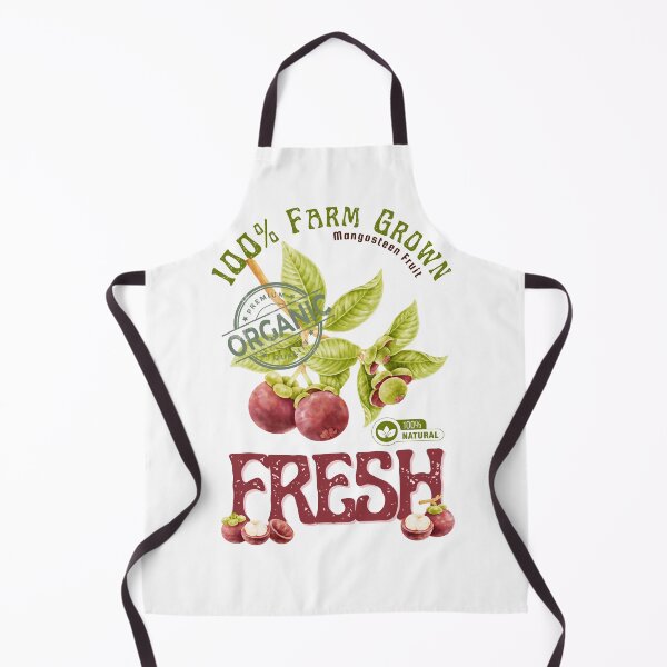 Item preview, Vintage Mangosteen Illustration – 100% Organic and Fresh Tropical Fruit Design designed and sold by Thehatinthecat.