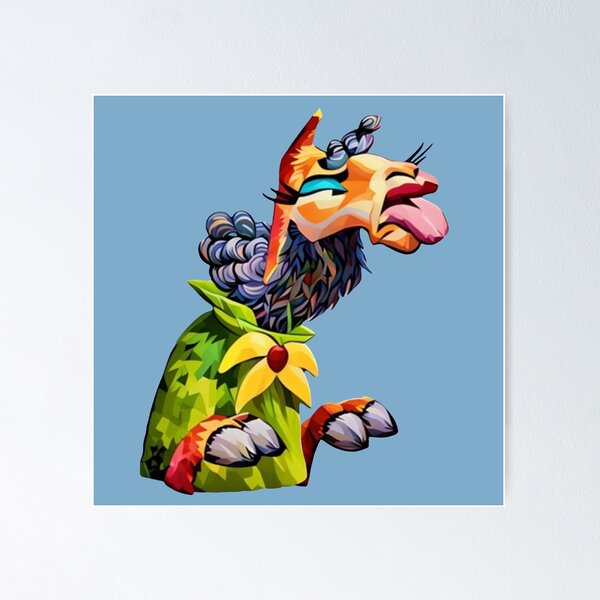 Item preview, Kuzco Llama Face designed and sold by Smile More Art Store ⭐️⭐️⭐️⭐️⭐️.