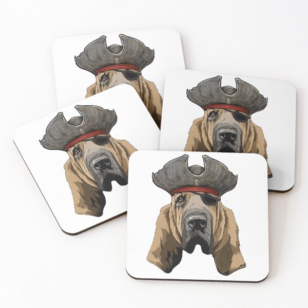 Item preview, Bloodhound Pirate designed and sold by whyitsme.