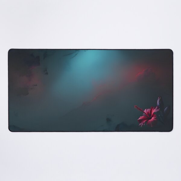 Item preview, Hibiscus Flower Neon Glow  designed and sold by A L O N E.