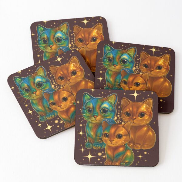 Item preview, Cat family - Elegant Transparent Digital Art Composition designed and sold by LittleCountess.