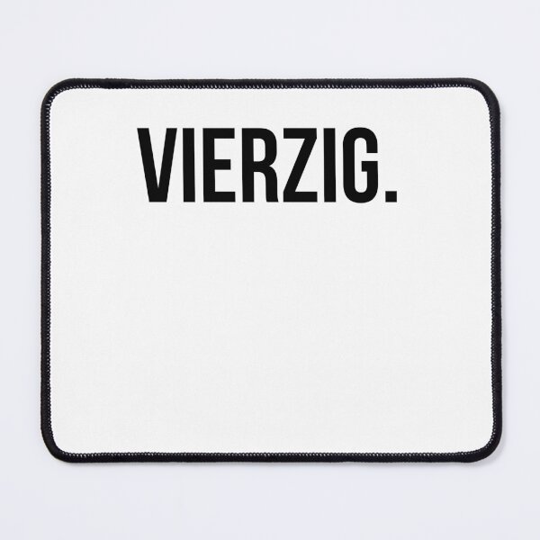Item preview, Vierzig. German Birthday cool 40th Geburtstagsfeier party designed and sold by snowry.