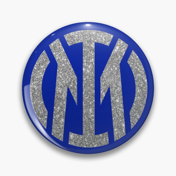 Item preview, inter milan glitter logo designed and sold by designsbysamantha.