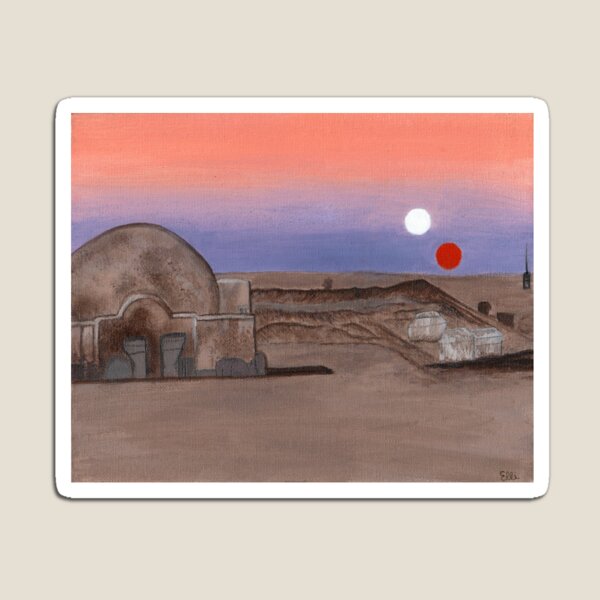 Item preview, Tatooine Painting designed and sold by ElliPhotoandDesign.