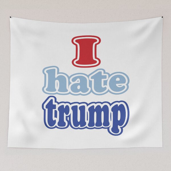 Item preview, I Hate Trump Stickers designed and sold by EthosWear.