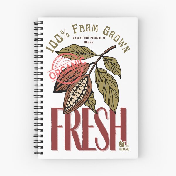 Item preview, Vintage Cocoa Pod Illustration – 100% Organic Botanical Chocolate Lover Design designed and sold by Thehatinthecat.