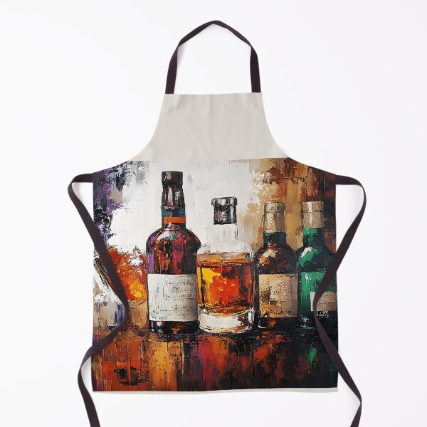 Item preview, Celebrate the Art of Whisky - Elegant Bottle Collection Glowing with Rich Colors and Light designed and sold by OlfactoART Studio.