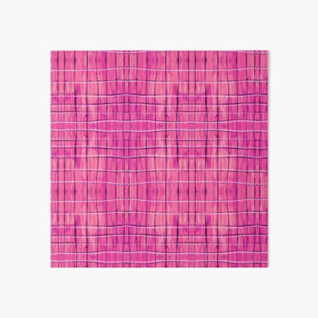 Aperçu de l'œuvre Plaid Madras magenta créée et vendue par Amanda Laurel Atkins.