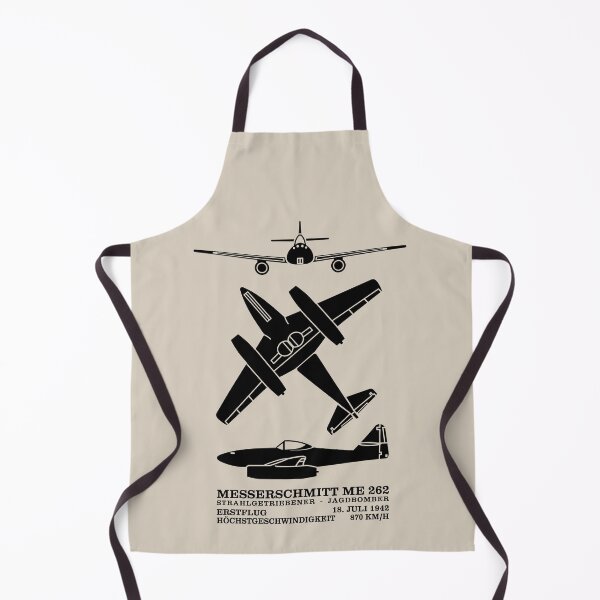 Item preview, Messerschmitt Me 262 WW2 Jet Plane Silhouettes Infographic designed and sold by MilitaryMart.
