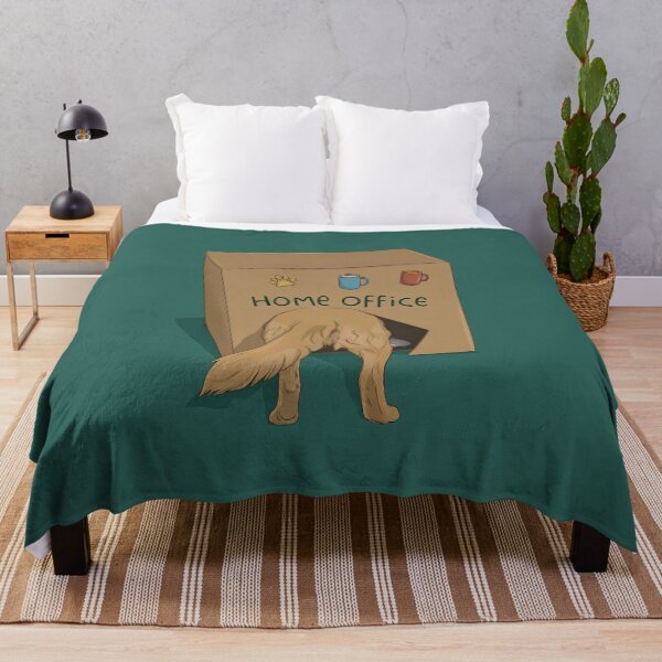 Item preview, Golden Retriever's Office designed and sold by Napxcha.