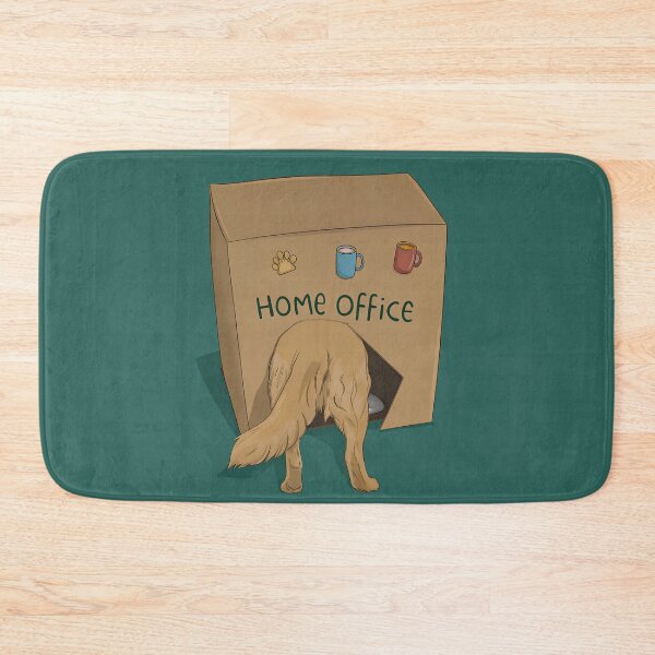 Item preview, Golden Retriever's Office designed and sold by Napxcha.