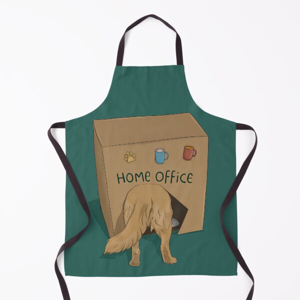 Item preview, Golden Retriever's Office designed and sold by Napxcha.
