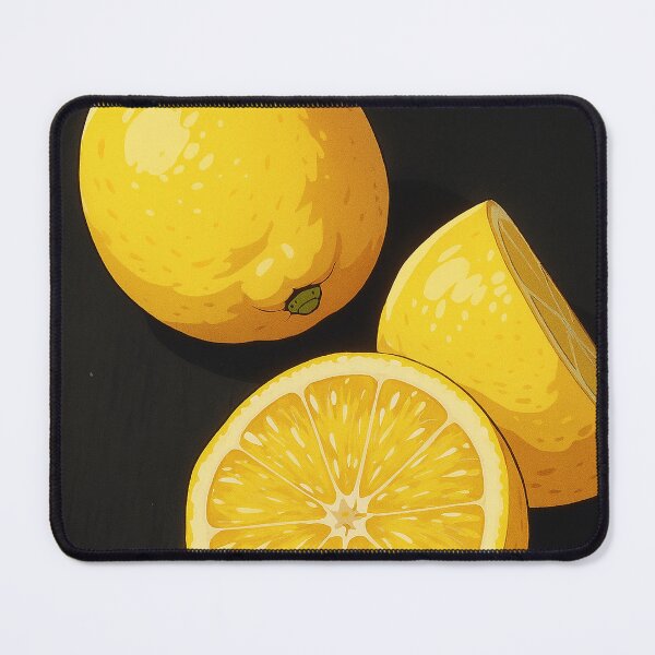 Item preview, Anime Style Lemons on Dark Background designed and sold by Pacika.