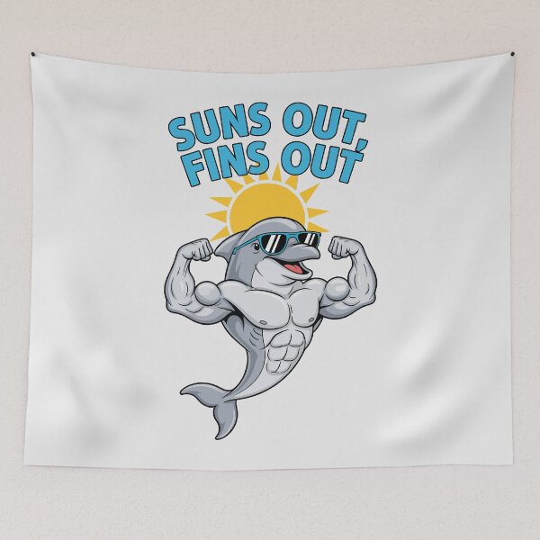 Item preview, Suns Out, Fins Out designed and sold by Amir Faysal.