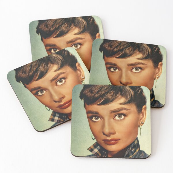 Item preview, A young Audrey Hepburn designed and sold by stevepaint.