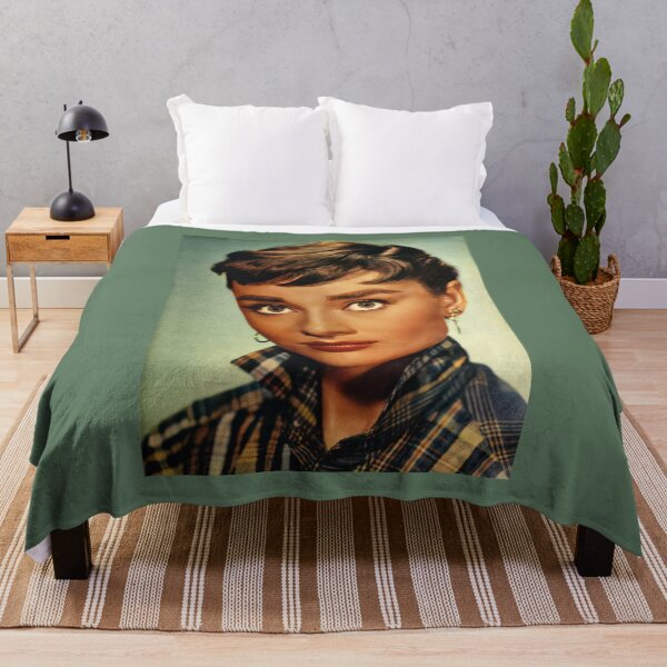 Item preview, A young Audrey Hepburn designed and sold by stevepaint.