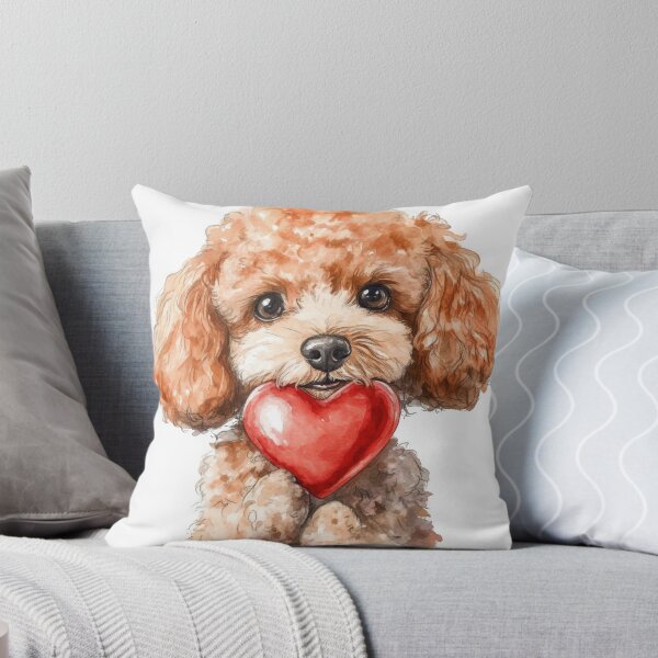Item preview, Poodle with Heart designed and sold by Bichon Boutique.