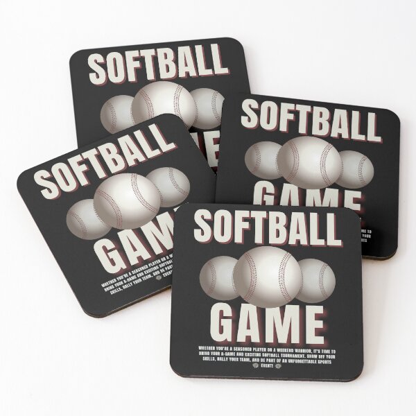 Item preview, softball quote designed and sold by lino4king.