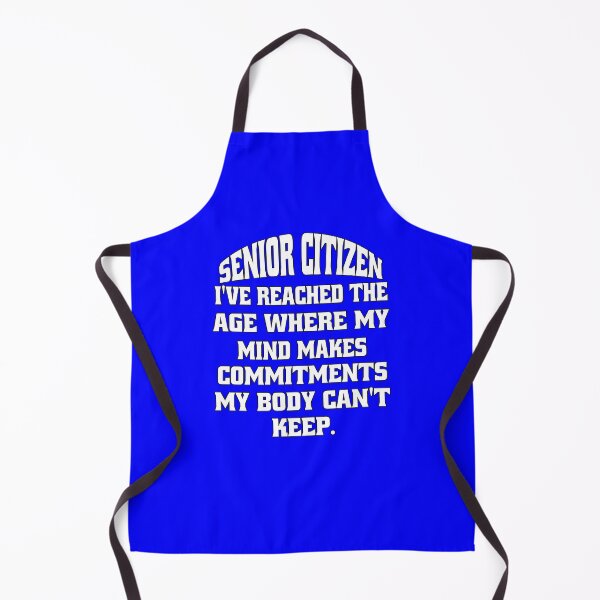 Item preview, Funny Senior Citizen Humor Senior Citizen I’ve Reached The Age Where My Mind Makes Commitments My Body Can’t Keep designed and sold by fantasticdesign.