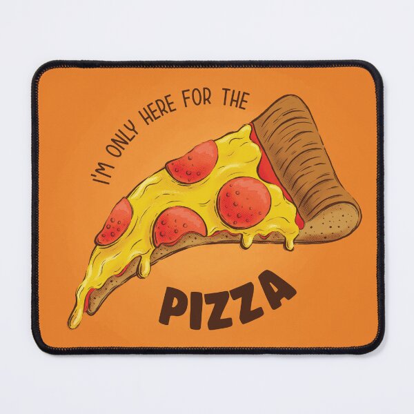 Item preview, I'm Only Here for the Pizza designed and sold by Art by Erika with a K.