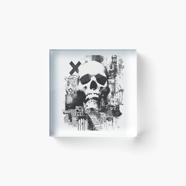 Item preview, Rot & Rebel: Grungy Skull Chaos for the Undead at Heart designed and sold by Ignorant-Artist.
