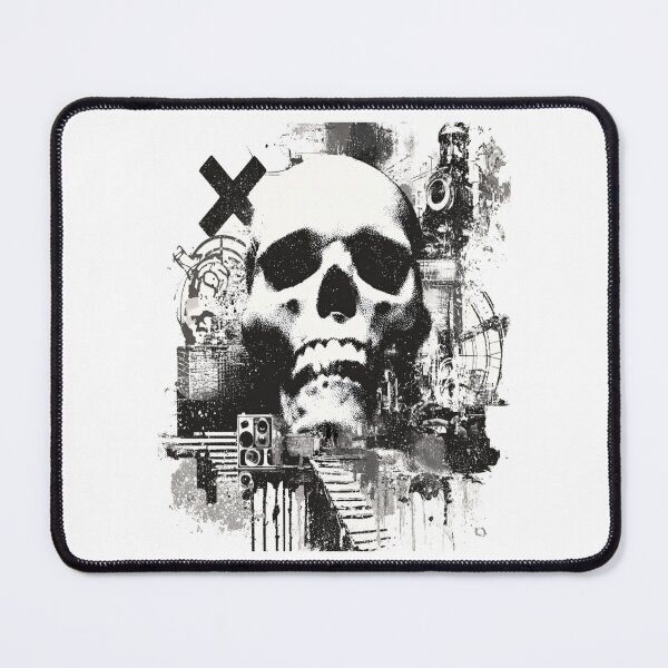 Item preview, Rot & Rebel: Grungy Skull Chaos for the Undead at Heart designed and sold by Ignorant-Artist.