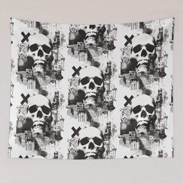Item preview, Rot & Rebel: Grungy Skull Chaos for the Undead at Heart designed and sold by Ignorant-Artist.