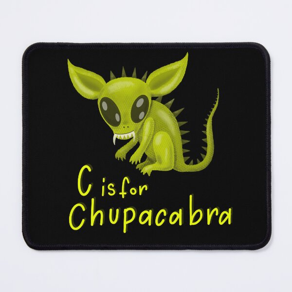 Item preview, C is for Chupacabra - Cryptid Alphabet designed and sold by Art by Erika with a K.