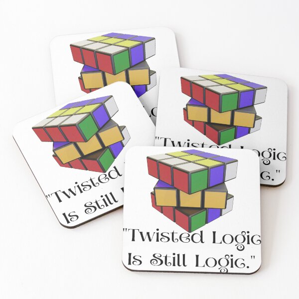 Item preview, Funny Brain Teaser Puzzle | "Twisted Logic Is Still Logic" designed and sold by May's .