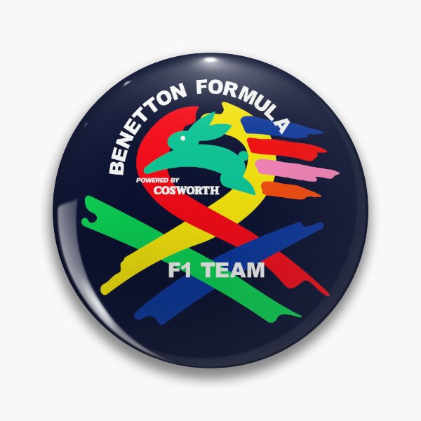 Item preview, Benetton F1 Team Shield Season 80's Recreated Art designed and sold by San Studios Co..