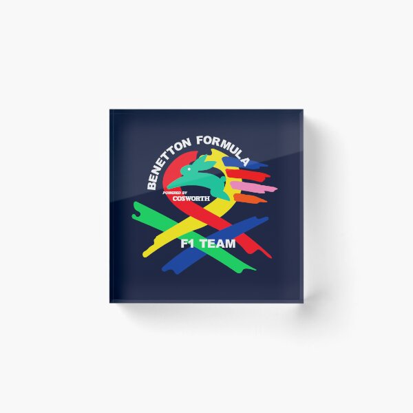 Item preview, Benetton F1 Team Shield Season 80's Recreated Art designed and sold by San Studios Co..