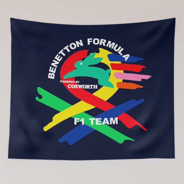 Item preview, Benetton F1 Team Shield Season 80's Recreated Art designed and sold by San Studios Co..