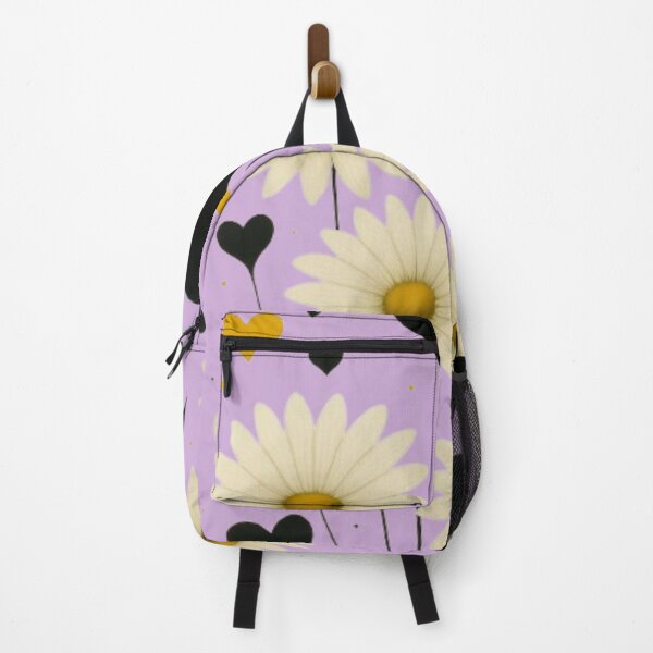 Item preview, Whimsical Daisies & Heart Balloons – Floral Love Illustration designed and sold by MugLifeCo.