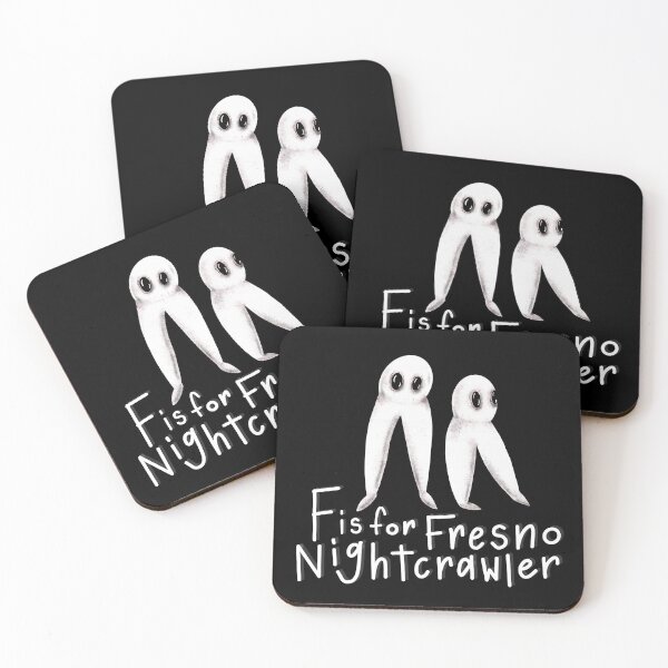 Item preview, F is for Fresno Nightcrawler - Cryptid Alphabet designed and sold by Art by Erika with a K.