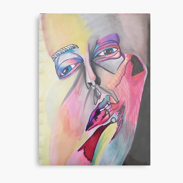 Item preview, Portrait 1 psychedelic designed and sold by DoodleQueer.