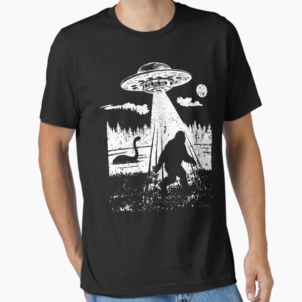 Item preview, Bigfoot Sasquatch Loch Ness Monster Ufo Alien Hiking Cryptid designed and sold by CutenessKlub.