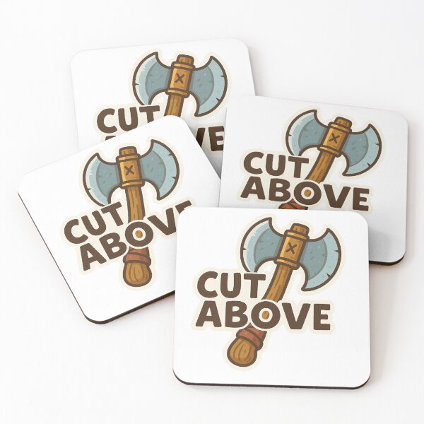 Item preview, Battle axe - cut above designed and sold by BooWearBer.