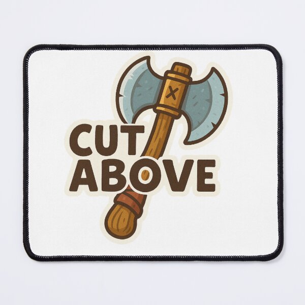 Item preview, Battle axe - cut above designed and sold by BooWearBer.