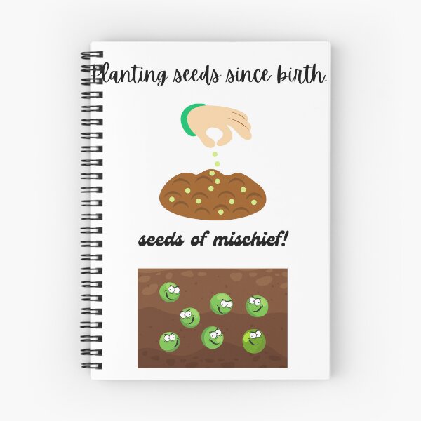 Item preview, Planting seeds of mischief! designed and sold by Artissain Lab!.