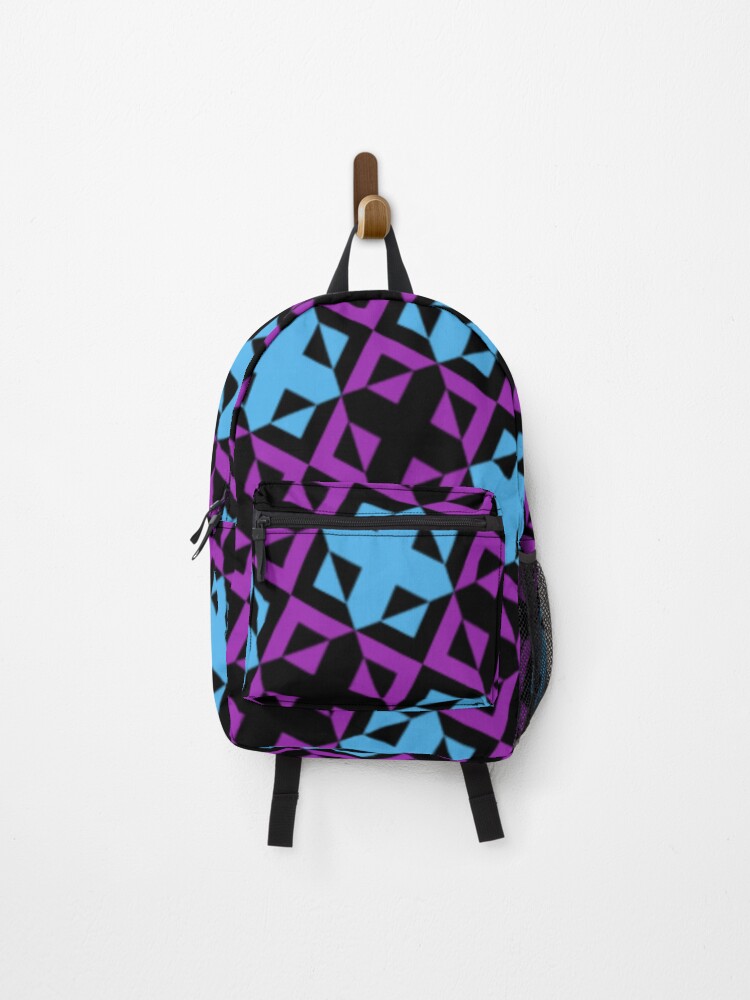 Thumbnail 1 of 3, Backpack, Colorful X Pattern Design designed and sold by SmashingDeals.