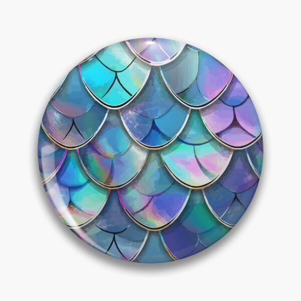 Item preview, Mermaid Scales Purple Sea designed and sold by Lichtisign.
